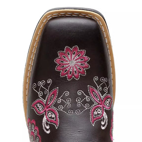 Bota Texana Feminina "Mandala Rosa" - Esporatto