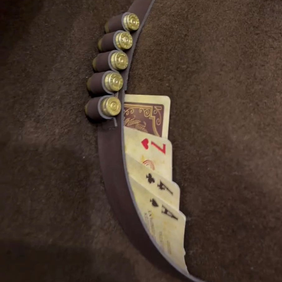 Chapéu Pralana Country + Adesivos Marrom