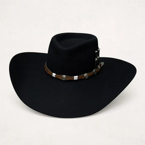 Chapeu 3 Cravos Americano Preto