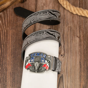 Cinto Touro Texano em Couro Premium - Esporatto